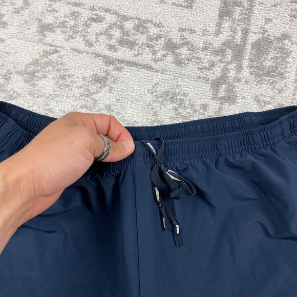 Nike Dri Fit Track Pants Mens Blue Running Athletic Ankle Zip 404623 Size XL - Picture 7 of 7